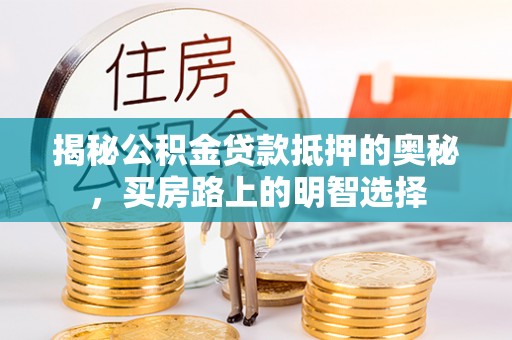 新野揭秘公积金贷款抵押的奥秘，买房路上的明智选择