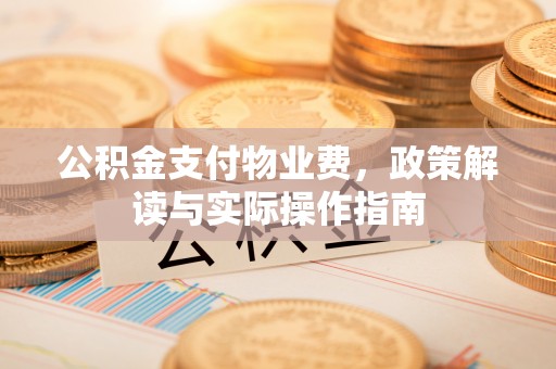 新野公积金支付物业费，政策解读与实际操作指南