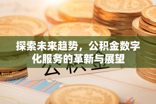 新野探索未来趋势，公积金数字化服务的革新与展望