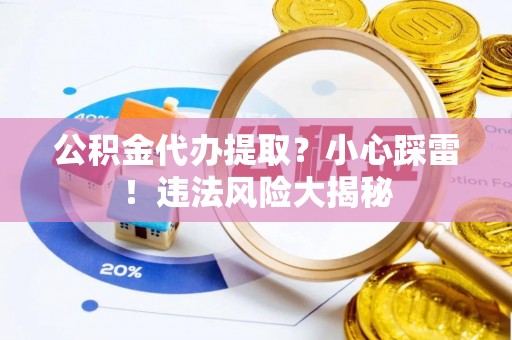 新野公积金代办提取？小心踩雷！违法风险大揭秘