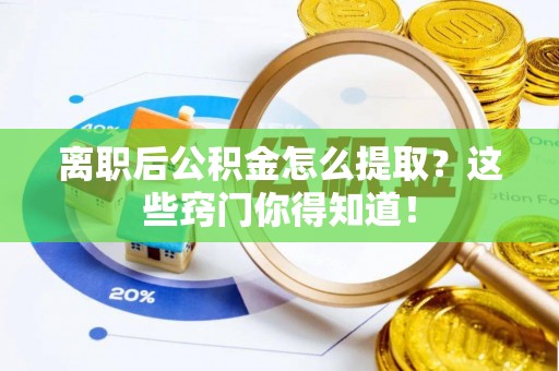 新野离职后公积金怎么提取？这些窍门你得知道！