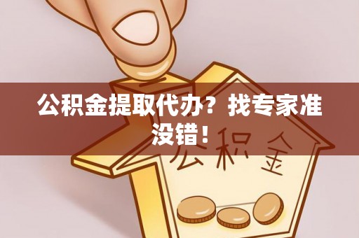 新野公积金提取代办？找专家准没错！