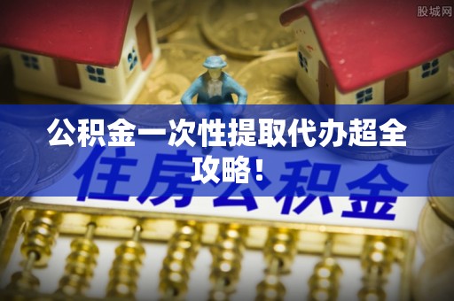 新野公积金一次性提取代办超全攻略！