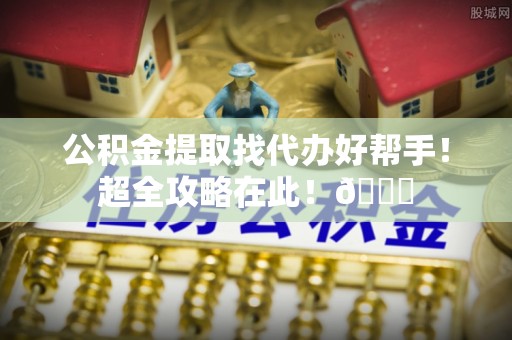 新野公积金提取找代办好帮手！超全攻略在此！😎
