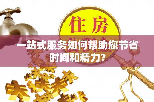 新野一站式服务如何帮助您节省时间和精力？