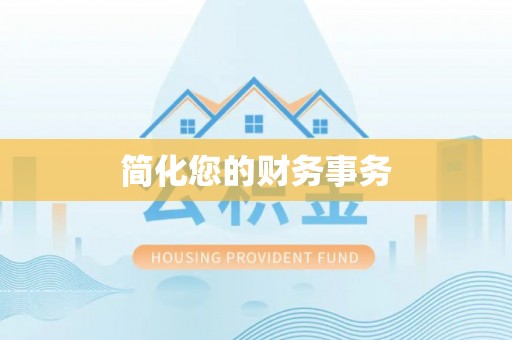 新野简化您的财务事务