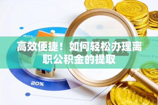 新野高效便捷！如何轻松办理离职公积金的提取