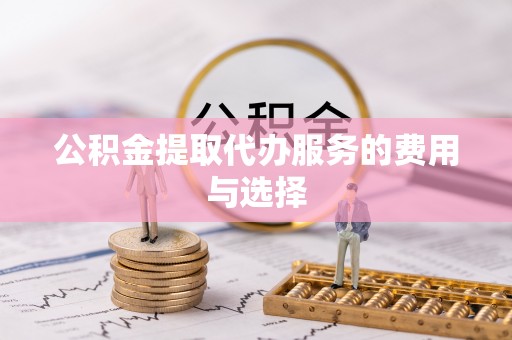 新野公积金提取代办服务的费用与选择